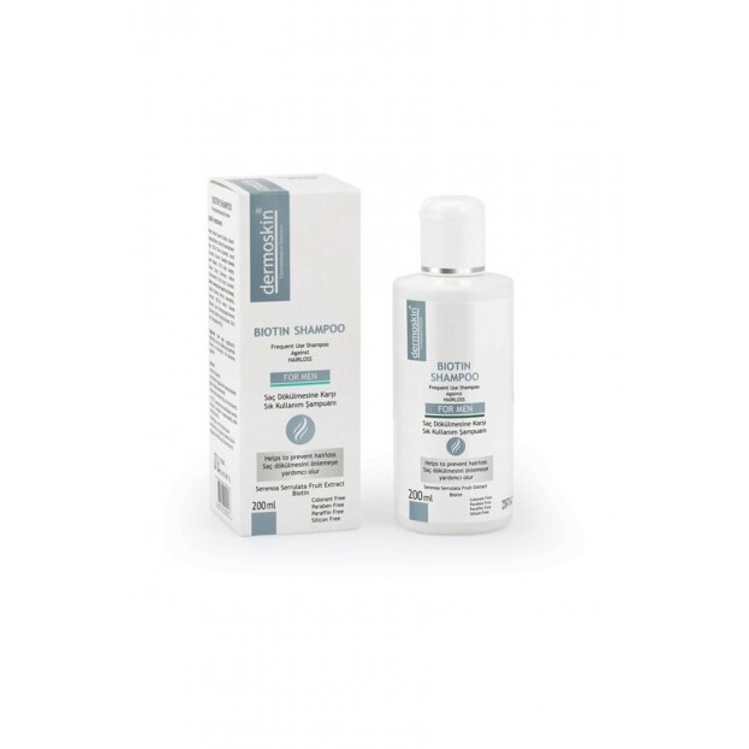 Dermoskin Biotin Shampoo For Men 200 ml - Erkek - Kozmopol