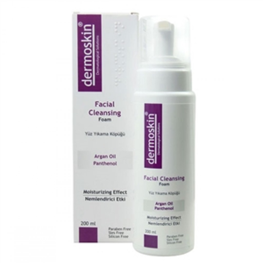 Dermoskin Facial Cleansing Foam 200 ml - Kozmopol