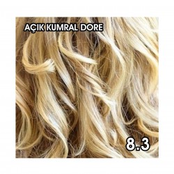 Prozinc Color 8.3 Kumral - Amonyaksız Bitkisel Kalıcı Saç Boyası
