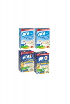 Arı Mama 12 Vitaminli 6 Mineralli Pirinç Unu 4 Adet 500 gr Arı Mama 12 Vitaminli 6 Mineralli Pirinç Unu 4 Adet 500 gr