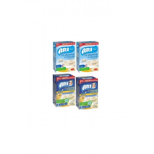 Arı Mama 12 Vitaminli 6 Mineralli Pirinç Unu 4 Adet 500 gr Arı Mama 12 Vitaminli 6 Mineralli Pirinç Unu 4 Adet 500 gr