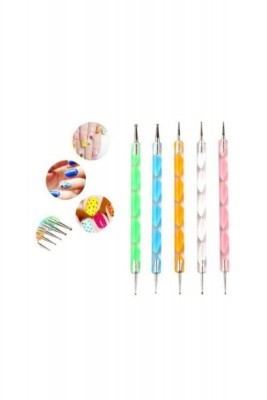 Art Tırnak Süsleme Desen Seti Dot Kalem - ( 5 Adet Set ) - Tırnak Boyama - Nail Art Art Tırnak Süsleme Desen Seti Dot Kalem - ( 5 Adet Set ) - Tırnak Boyama - Nail Art