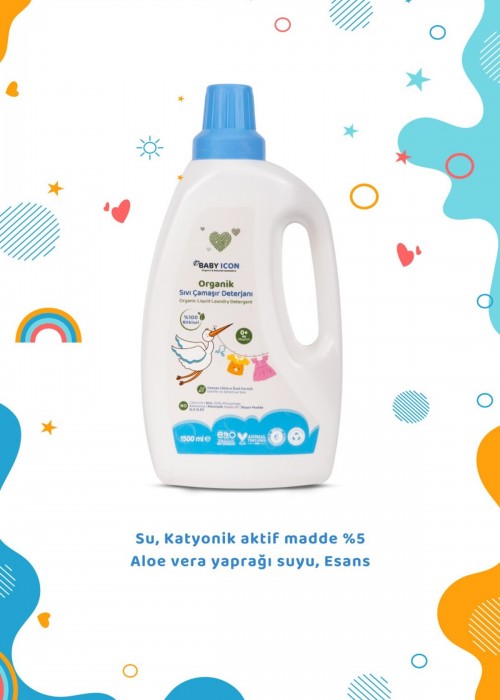 Baby İcon Sıvı Çamaşır Deterjanı