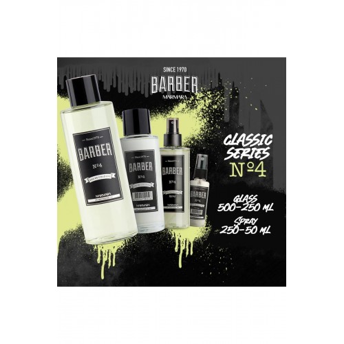 Barber Marmara No.4 Edc Sprey Kolonya 250 Ml