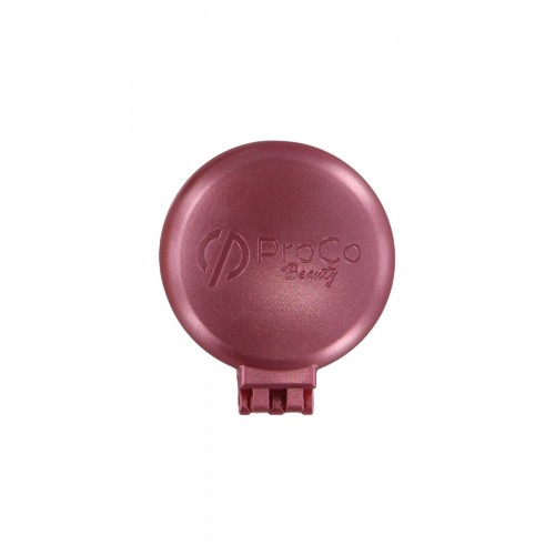 PROCO Beauty Makaron METALİK - Üç Boyutlu 3D Esnek Aynalı Çanta Boy Saç Fırçası - Compact Detangler