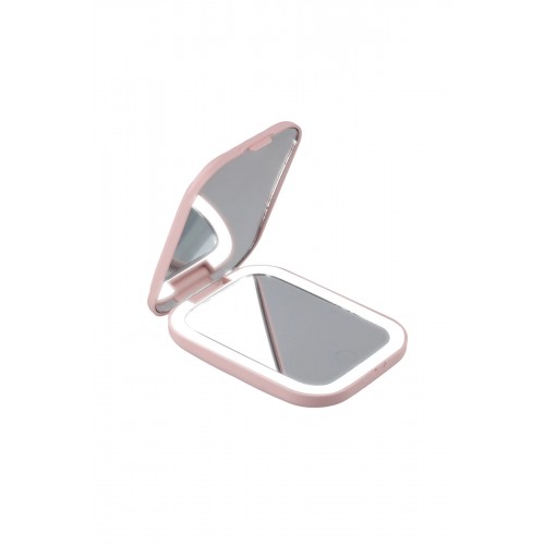 PROCO Beauty Pro Dokunmatik LED Işıklı Katlanabilen Makyaj Aynası-Şarj Edilebilir Uzun Kullanım Ömrü