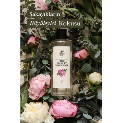 Rebul Bouquet EDC Kolonya 250 ml 2'li Set