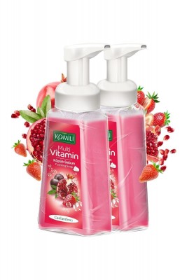 Komili Canlandırıcı Köpük Sabun Multi Vitamin 250 ml 250 ml Komili Canlandırıcı Köpük Sabun Multi Vitamin 250 ml 250 ml