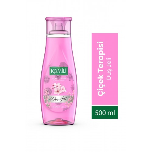 Komili Çiçek Terapisi Vegan Duş Jeli - Bahar Çiçekleri Kokulu - 500 ml Komili Çiçek Terapisi Vegan Duş Jeli - Bahar Çiçekleri Kokulu - 500 ml