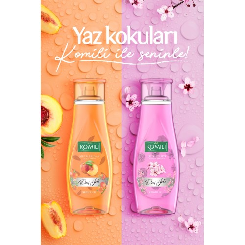 Komili Çiçek Terapisi Vegan Duş Jeli - Bahar Çiçekleri Kokulu - 500 ml Komili Çiçek Terapisi Vegan Duş Jeli - Bahar Çiçekleri Kokulu - 500 ml