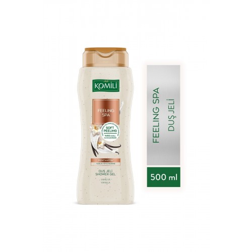 Feeling Spa Vanilya Duş Jeli - Yoğun Nemlendirme - Vegan - 500 ML