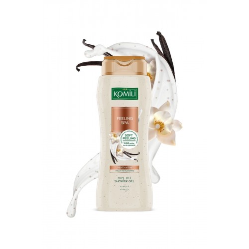 Feeling Spa Vanilya Duş Jeli - Yoğun Nemlendirme - Vegan - 500 ML