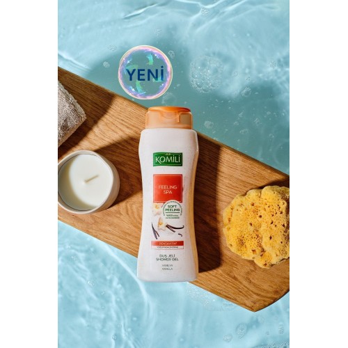 Feeling Spa Vanilya Duş Jeli - Yoğun Nemlendirme - Vegan - 500 ML