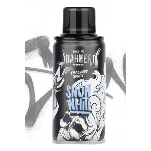 Barber Marmara Geçici Renkli Saç Spreyi Beyaz 150 ml