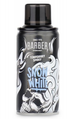 Barber Marmara Geçici Renkli Saç Spreyi Beyaz 150 ml