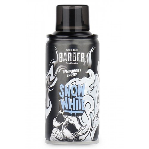 Barber Marmara Geçici Renkli Saç Spreyi Beyaz 150 ml