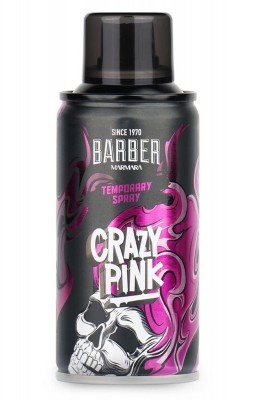 Barber Marmara Geçici Renkli Saç Spreyi Pembe 150 ml