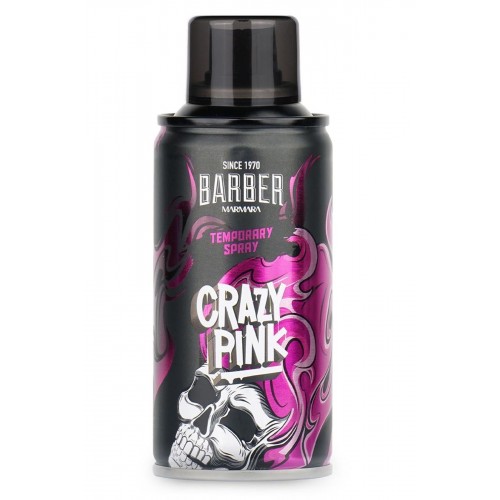 Barber Marmara Geçici Renkli Saç Spreyi Pembe 150 ml