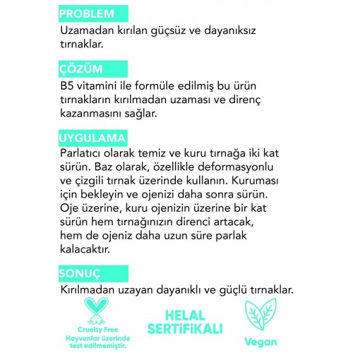 Pastel Kalsiyumlu Tırnak Bakım Jeli