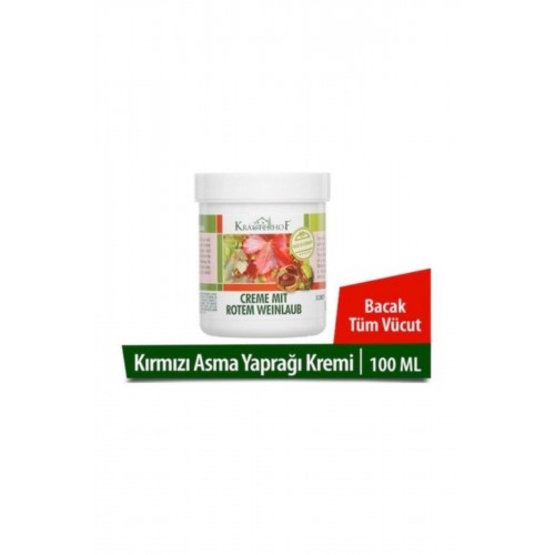 Krauterhof Kırmızı Asma Yaprağı Kremi 100 Ml