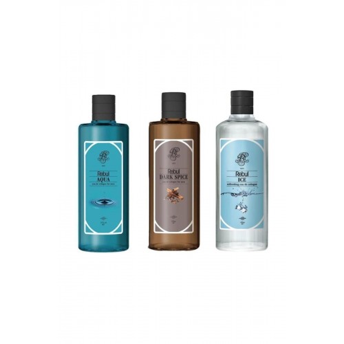 Kolonya 250 ml Aqua Dark Spice 250 ml Ice 250 ml