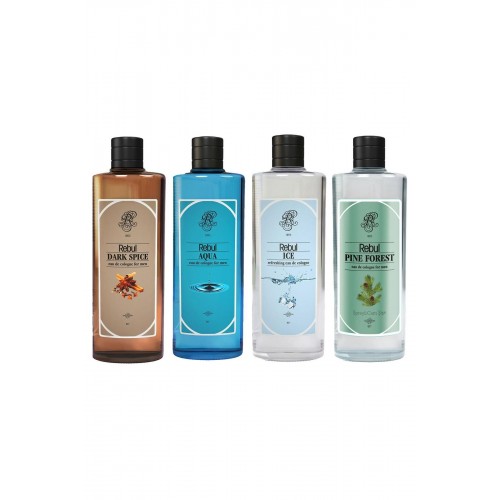Kolonya Aqua 250 ml Dark Spıce 250 ml Ice 250 ml Pıne 250 ml