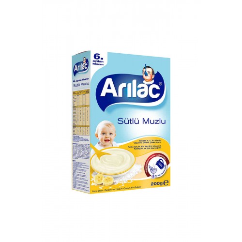 ARI Lac Instant Ek Gıda Sütlü Muzlu 200 gr