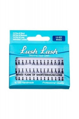 LUSH LASH TEKLİ TAKMA KİRPİK KARIŞIK(KISA-ORTA-UZU - LU-622 LUSH LASH TEKLİ TAKMA KİRPİK KARIŞIK(KISA-ORTA-UZU - LU-622