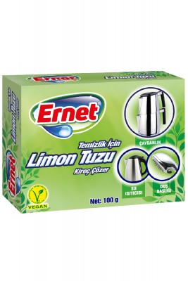 Ernet Limon Tuzu Kireç Çözer 100 gr Ernet Limon Tuzu Kireç Çözer 100 gr