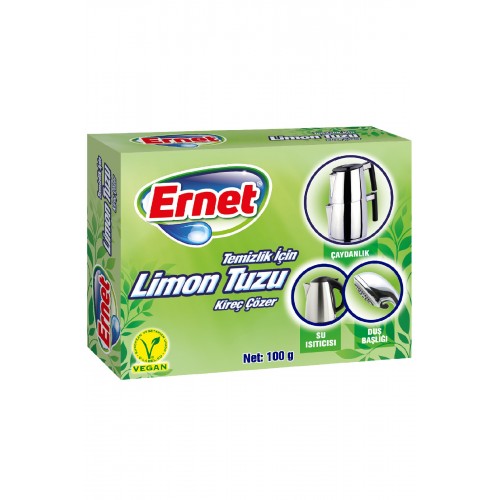 Ernet Limon Tuzu Kireç Çözer 100 gr Ernet Limon Tuzu Kireç Çözer 100 gr