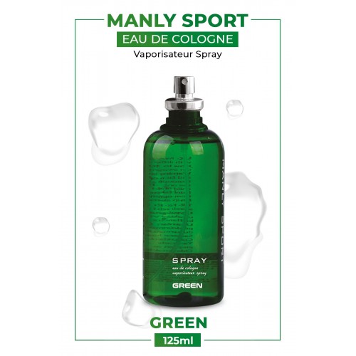 Morfose Manly Eau De Cologne Men Green 125 ml