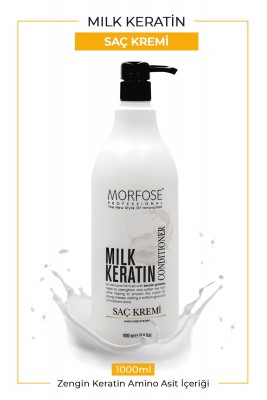 Morfose Milk Therapy Keratin Saç Bakım Kremi 1000 Ml - Saç Dökülmesi Önleyici, Besleyici, Koruyucu Etki Morfose Milk Therapy Keratin Saç Bakım Kremi 1000 Ml - Saç Dökülmesi Önleyici, Besleyici, Koruyucu Etki
