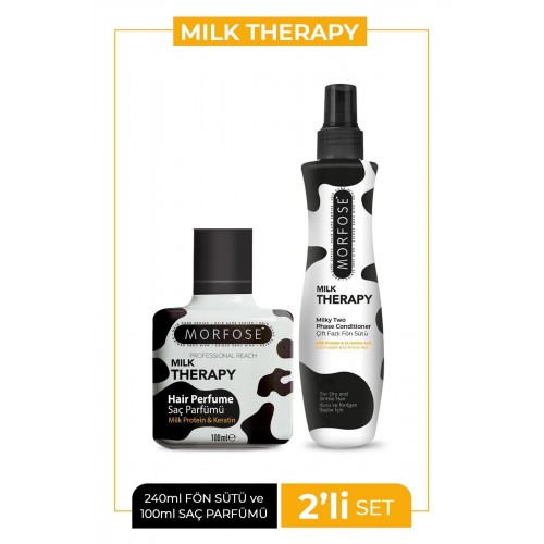 Morfose Milk Therapy Saç Parfümü + Milk Therapy Fön Sütü 240 ml
