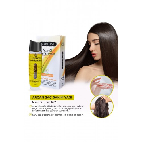 Morfose Argan Yağı Hear Treatmer 100 ml Morfose Argan Yağı Hear Treatmer 100 ml