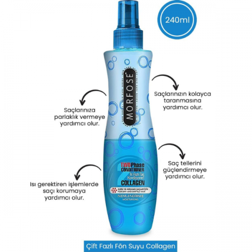 Morfose Çift Fazlı Fön Suyu Kolajen 240 ml