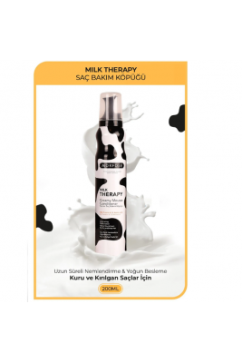 MORFOSE MILK THERAPY KREMSİ SAÇ BAKIM KÖPÜĞÜ 200ML MORFOSE MILK THERAPY KREMSİ SAÇ BAKIM KÖPÜĞÜ 200ML