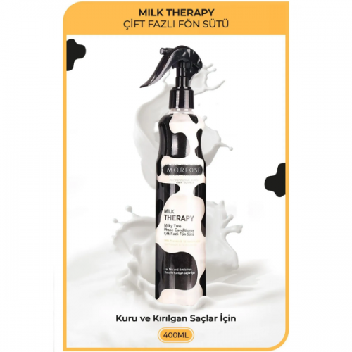 Morfose Milk Therapy Saç Bakım Fön Suyu 400 ml Morfose Milk Therapy Saç Bakım Fön Suyu 400 ml