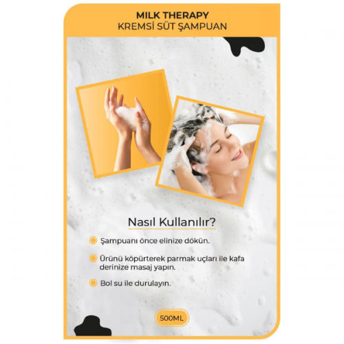 Morfose Milk Therapy Şampuan 500 ml Morfose Milk Therapy Şampuan 500 ml
