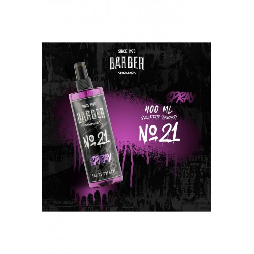 Barber Marmara No.21 Edc Sprey Kolonya 400 ml