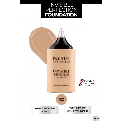 NOTE Invisible Perfection 150 Pale Linen Fondöten