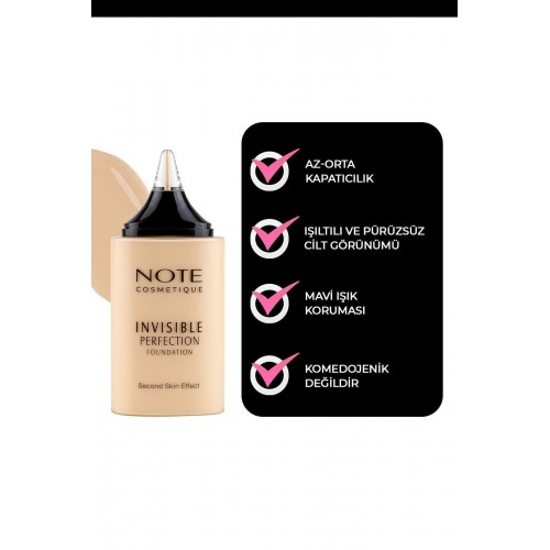 NOTE Invisible Perfection 170 Warm Bisque Fondöten