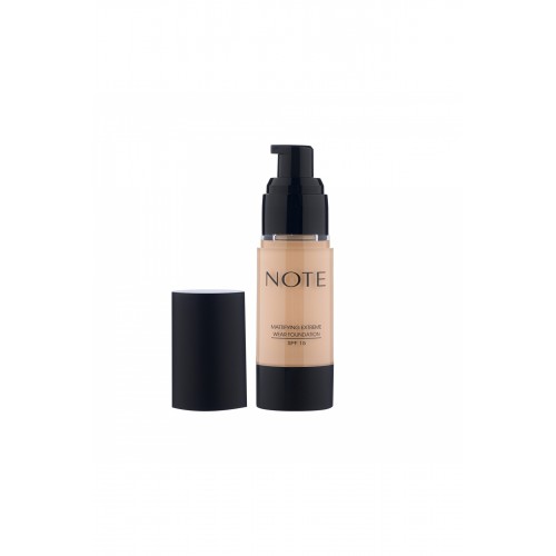NOTE Mattifying Extreme Wear Mat Bitişli SPF 15 Kapatıcı Fondöten 02 Natural Beige