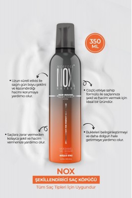 Morfose Nox Saç Köpüğü 350 ml Morfose Nox Saç Köpüğü 350 ml