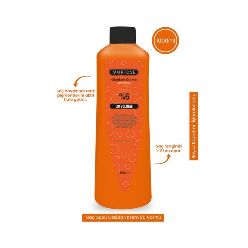 Morfose Oksidan Krem 20 Volume 1000 ml