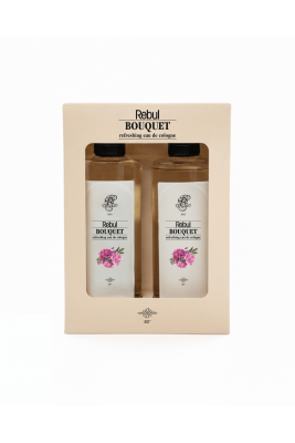 Rebul Bouquet EDC Kolonya 250 ml 2'li Set