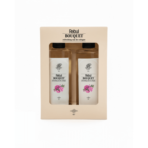 Rebul Bouquet EDC Kolonya 250 ml 2'li Set