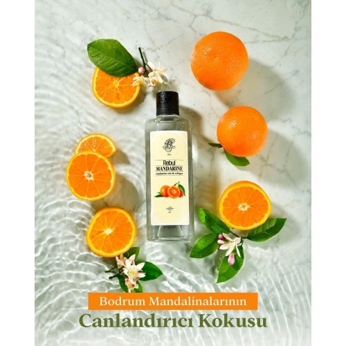 Rebul Mandarine EDC Kolonya 250 ml Cam Şişe