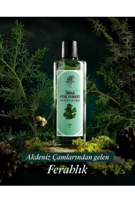 Rebul Pine Forest EDC Kolonya 250 ml Cam Şişe