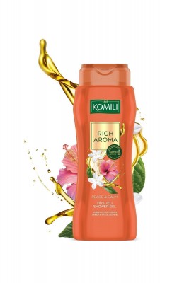 Komili Rich Aroma Peace&Calm Duş Jeli - Amber&Beyaz Yasemin - Kalıcı Parfüm Etkili - Vegan - 500 ML Komili Rich Aroma Peace&Calm Duş Jeli - Amber&Beyaz Yasemin - Kalıcı Parfüm Etkili - Vegan - 500 ML