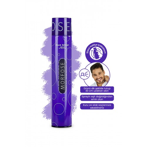 Morfose Saç Spreyi Mega Strong 400 ml